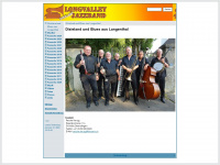 longvalley-jazzband.ch Webseite Vorschau