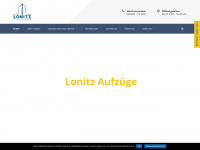 lonitz-aufzuege.de Webseite Vorschau