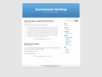 looneytunes-fanshop.de Webseite Vorschau