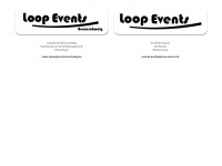 loop-events.de Webseite Vorschau
