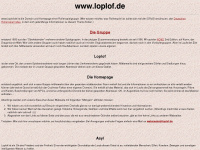 loplof.de Webseite Vorschau