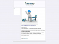 loreano.ch Webseite Vorschau