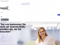 lorenz-brillen.de Webseite Vorschau