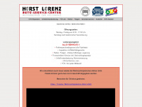 lorenz-kfz.de Webseite Vorschau