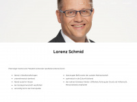 lorenz-schmid.ch Webseite Vorschau