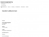 lorenzi-engineering.ch Webseite Vorschau