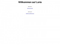 loria.de Webseite Vorschau