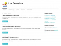 los-borrachos.de Webseite Vorschau
