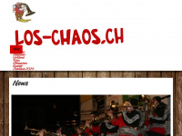 los-chaos.ch Webseite Vorschau