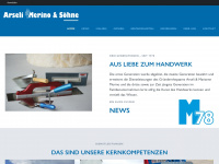 losmerinos.ch Webseite Vorschau