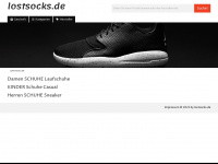 lostsocks.de Webseite Vorschau