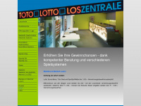 loszentrale.ch Webseite Vorschau