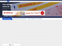 lotto-spielen-online.de Webseite Vorschau
