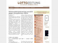 lottozeitung.de Webseite Vorschau