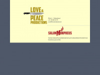 loveandpeace.ch Webseite Vorschau