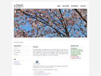 lovic.de Webseite Vorschau