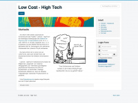 lowcost-hightech.de Webseite Vorschau
