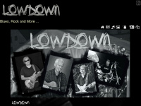 lowdown-band.de Webseite Vorschau
