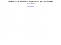 loyal-software.de Webseite Vorschau