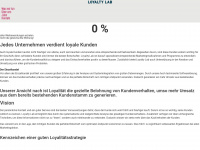 loyaltylab.de Webseite Vorschau
