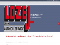 lozej.at Webseite Vorschau