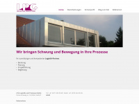 lpg-logistik.ch Webseite Vorschau