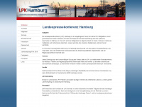 lpk-hamburg.de Webseite Vorschau