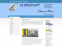 ls-druckluft.de Webseite Vorschau