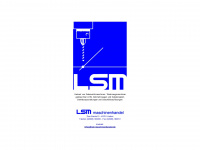 lsm-maschinenhandel.de Webseite Vorschau
