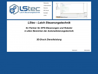lstec.de Webseite Vorschau