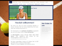 lsv-ham-tennis.de Webseite Vorschau