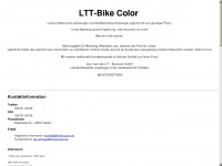 ltt-bikecolor.de Webseite Vorschau