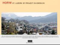 lu-horw.ch Webseite Vorschau