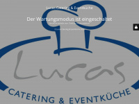 lucas-catering.de Webseite Vorschau