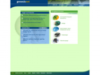 genesisnet.info Webseite Vorschau