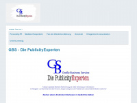 publicity-experte.de Webseite Vorschau