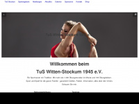 tus-witten-stockum.de Webseite Vorschau