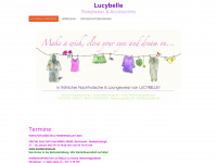 lucybelle.de Webseite Vorschau