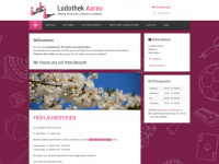 ludothek-aarau.ch Webseite Vorschau