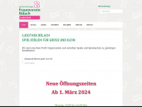 ludothek-buelach.ch Webseite Vorschau