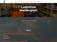 ludothek-niederglatt.ch Webseite Vorschau