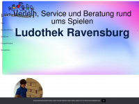 ludothek-ravensburg.de Webseite Vorschau