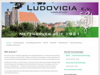 ludovicia-ingolstadt.de Webseite Vorschau