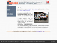 luecking-dach.de Webseite Vorschau