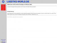 luedtke-world.de Webseite Vorschau