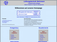 lueftungstechnik-gehrmann.de Webseite Vorschau