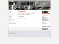 luetscher-transporte.ch Webseite Vorschau