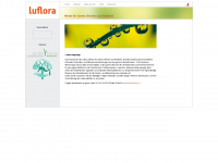 luflora.ch Webseite Vorschau