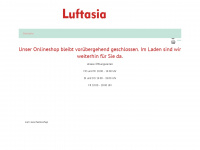luftasia-shop.de Webseite Vorschau