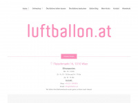 luftballon.at Webseite Vorschau